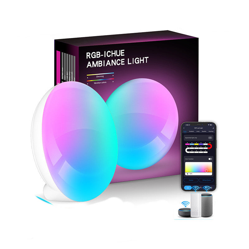 Smart Lotus Bedside Lamp — Bluetooth App Control, RGB Color, USB Powered