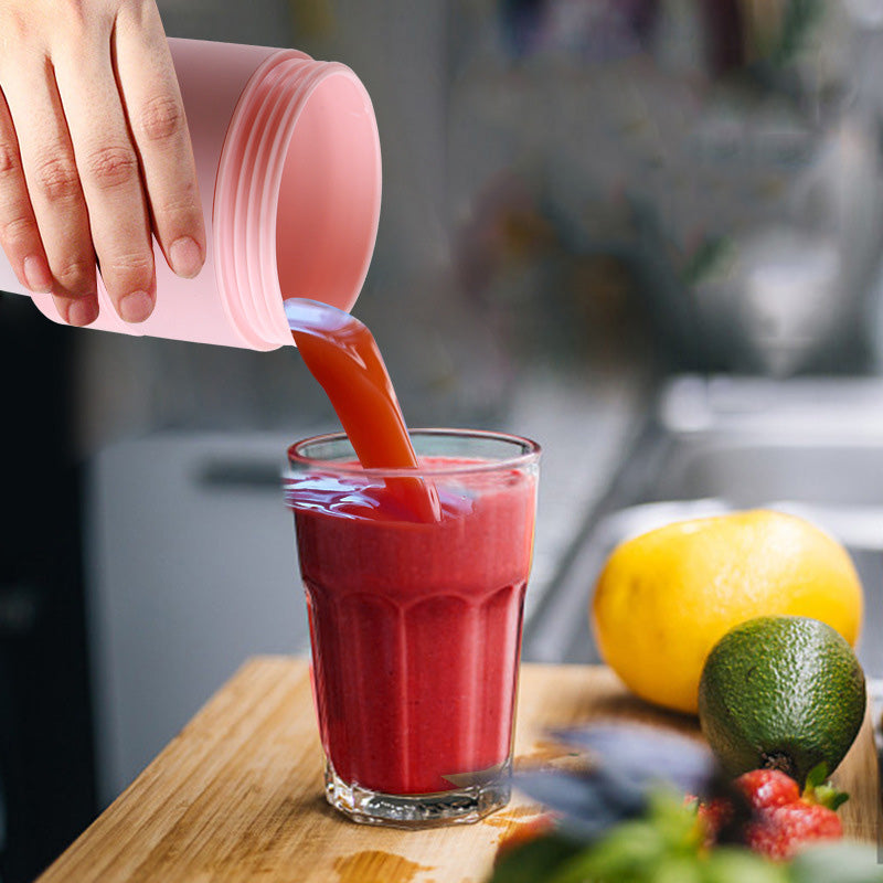 Portable Mini Blender — 450ml USB Rechargeable Smoothie Juicer