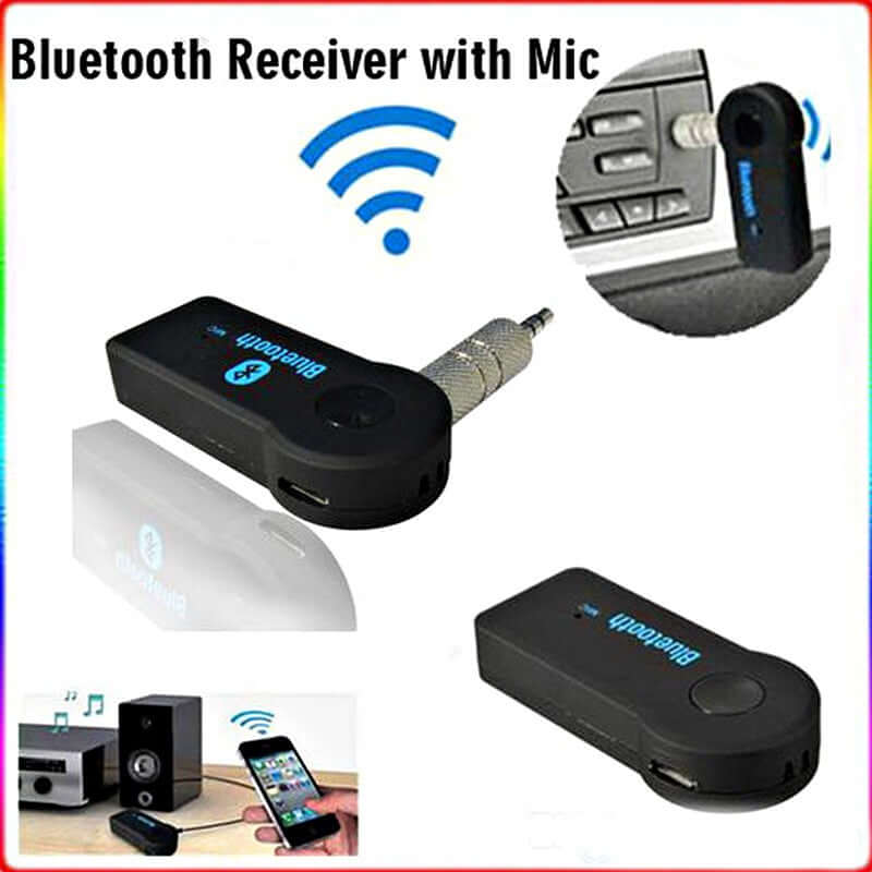 Bluetooth Car AUX Receiver A2DP hands-free car kit
