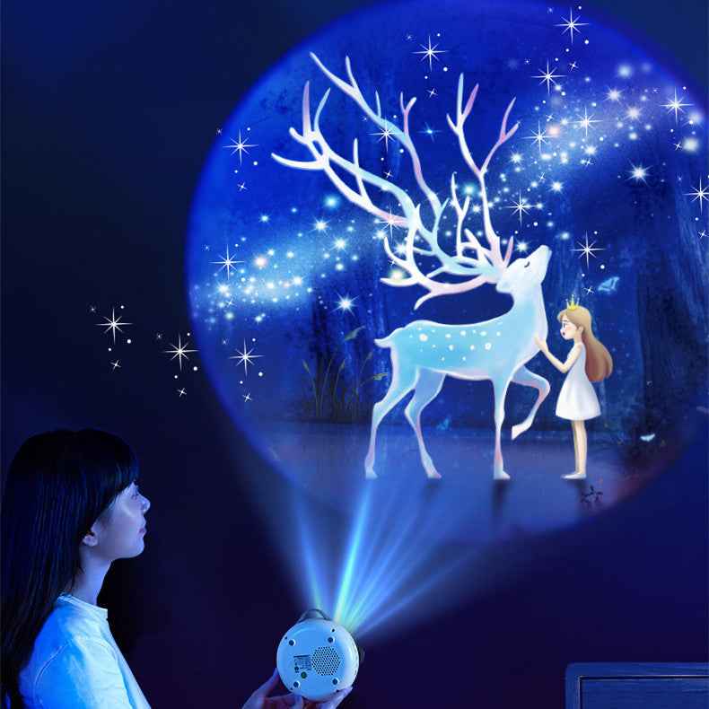Star Projector Night Light — Bluetooth & Music Sync HD Lamp