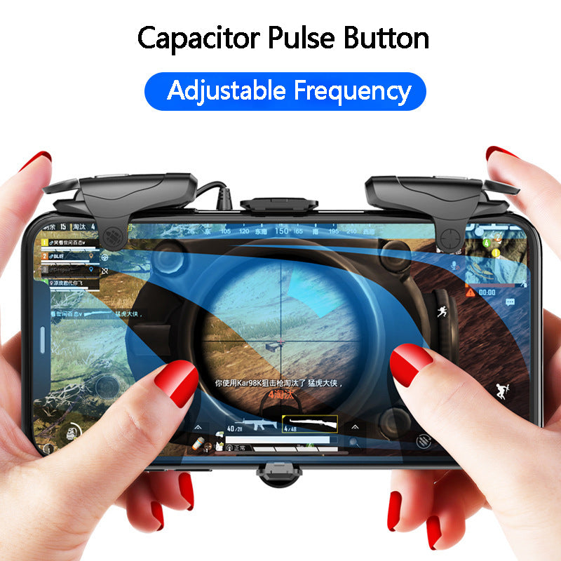 Mobile Gaming Controller — Alloy Gamepad Joystick Shooter for Smartphone