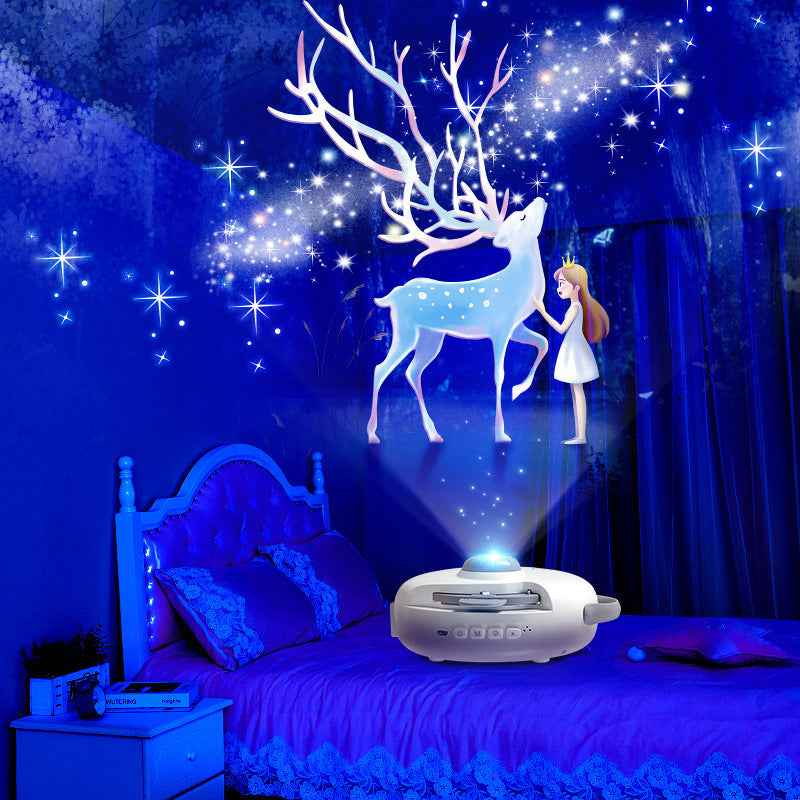 Star Projector Night Light — Bluetooth & Music Sync HD Lamp