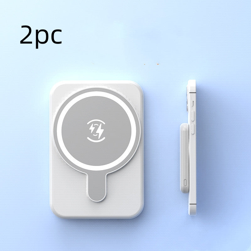 Magnetic Wireless Power Bank — Mini Portable Fast Charging 5000mAh & 10000mAh