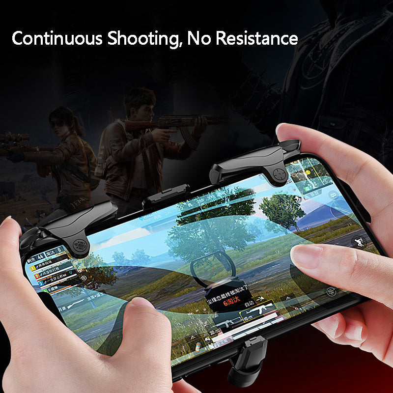 Mobile Gaming Controller — Alloy Gamepad Joystick Shooter for Smartphone
