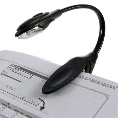 Mini Clip-On LED Book Light — Portable Reading Light for Books, Kindle &amp; Desk