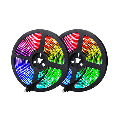 LED Strip Lights 5050 RGB - 5M Dimmable Flexible Light Ribbon
