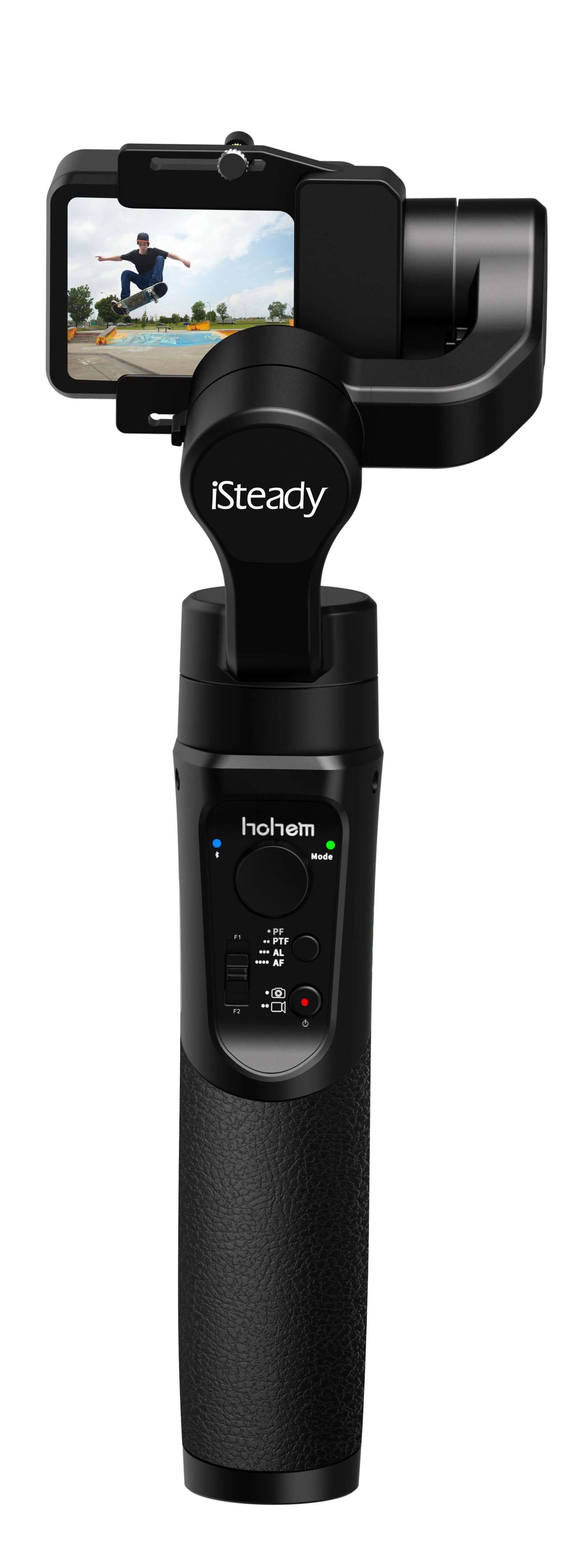 3-Axis Handheld Gimbal Stabilizer — Bluetooth, 12H Battery, for Action Camera