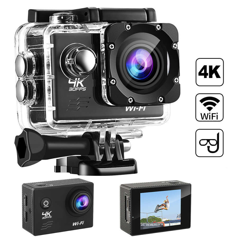 outdoor adventure camera 4K 16MP diving cycling skydiving