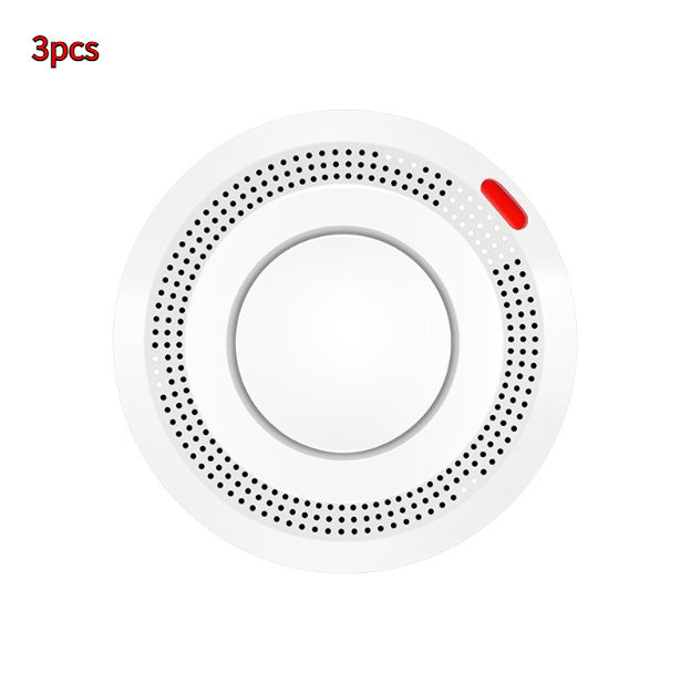 Smart WiFi Smoke Detector — 80dB Alarm with App Notifications &amp; Ceiling Mount
