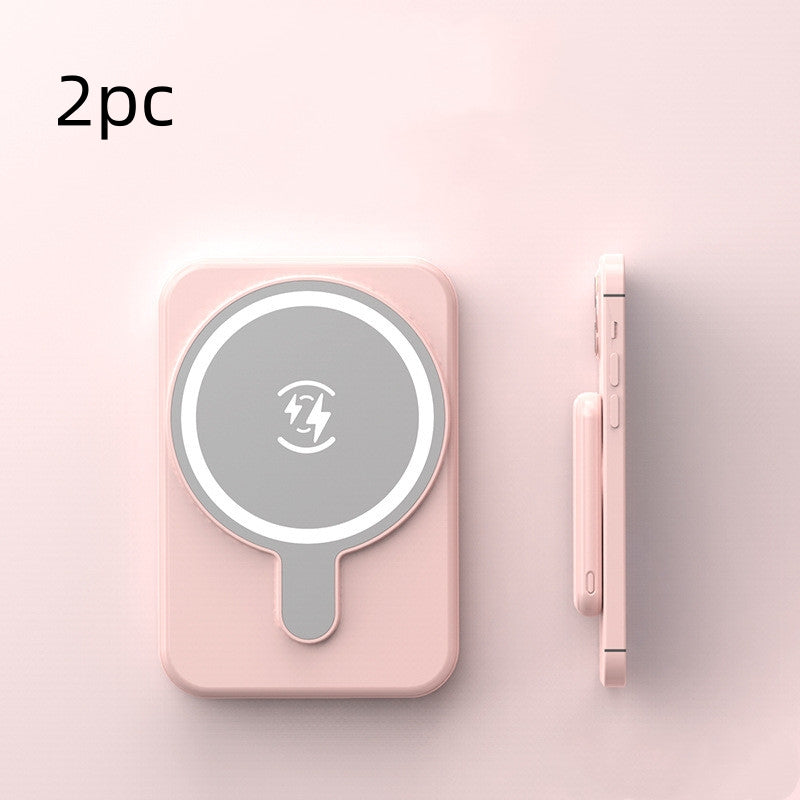 Magnetic Wireless Power Bank — Mini Portable Fast Charging 5000mAh &amp; 10000mAh