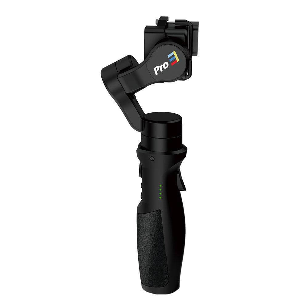 3-Axis Handheld Gimbal Stabilizer — Bluetooth, 12H Battery, for Action Camera