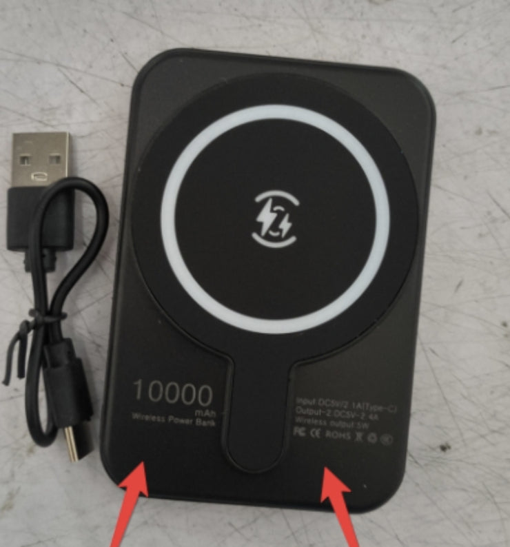 Magnetic Wireless Power Bank — Mini Portable Fast Charging 5000mAh &amp; 10000mAh