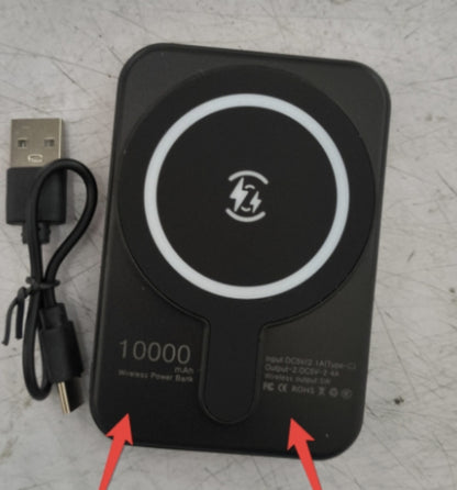 Magnetic Wireless Power Bank — Mini Portable Fast Charging 5000mAh &amp; 10000mAh