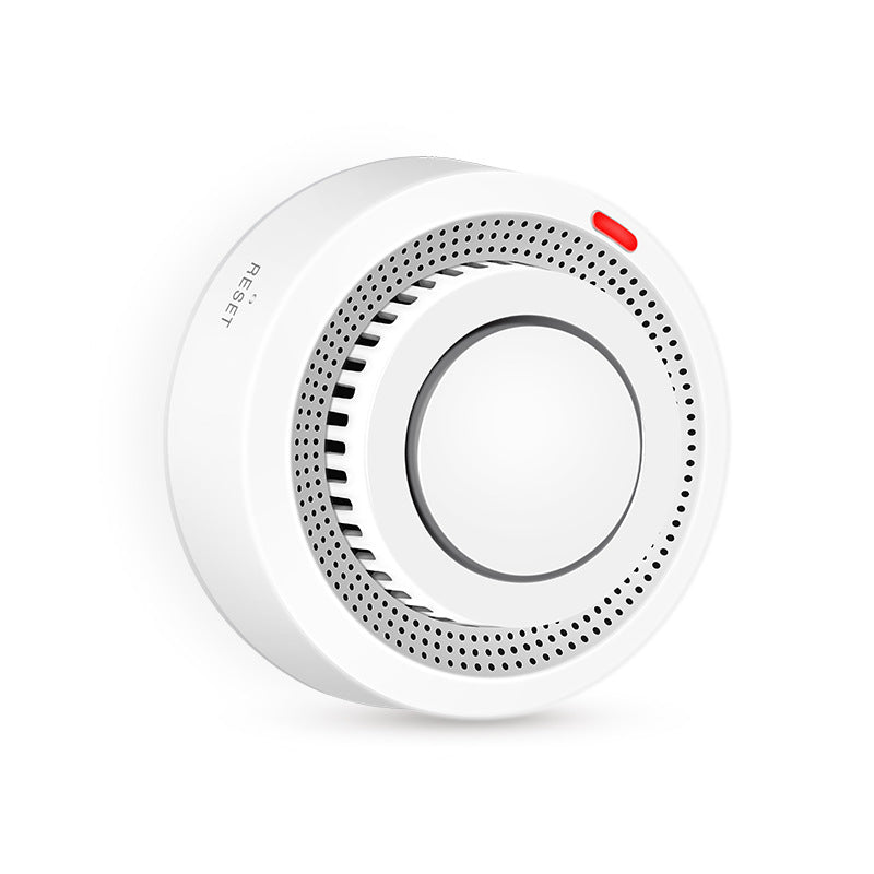 Smart WiFi Smoke Detector — 80dB Alarm with App Notifications &amp; Ceiling Mount