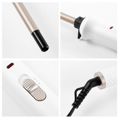 Mini Hair Curler — 9mm Dual Thermostat Electric Curling Iron for Tight Curls