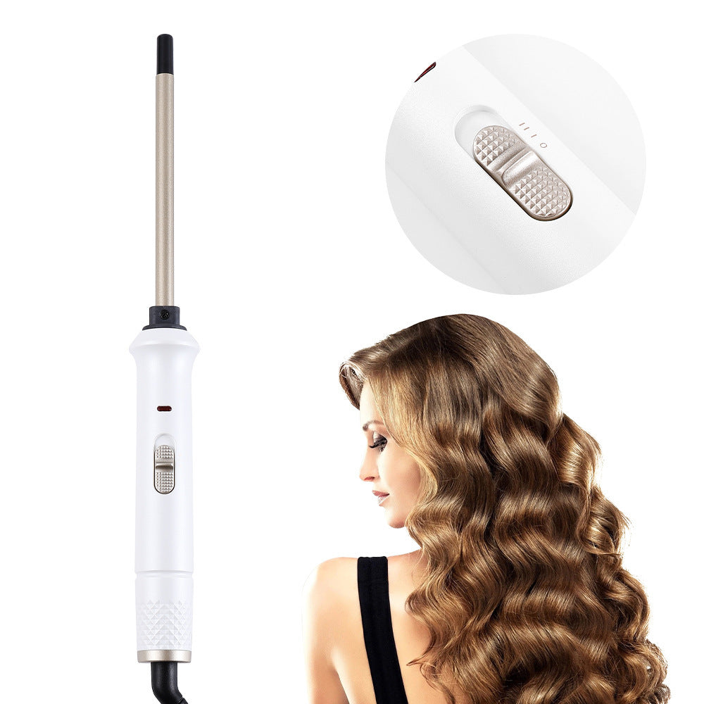 Mini Hair Curler — 9mm Dual Thermostat Electric Curling Iron for Tight Curls