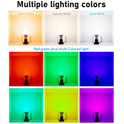 Smart WiFi LED Bulb — RGBCW Color, Voice Control, Alexa &amp; Google Compatible
