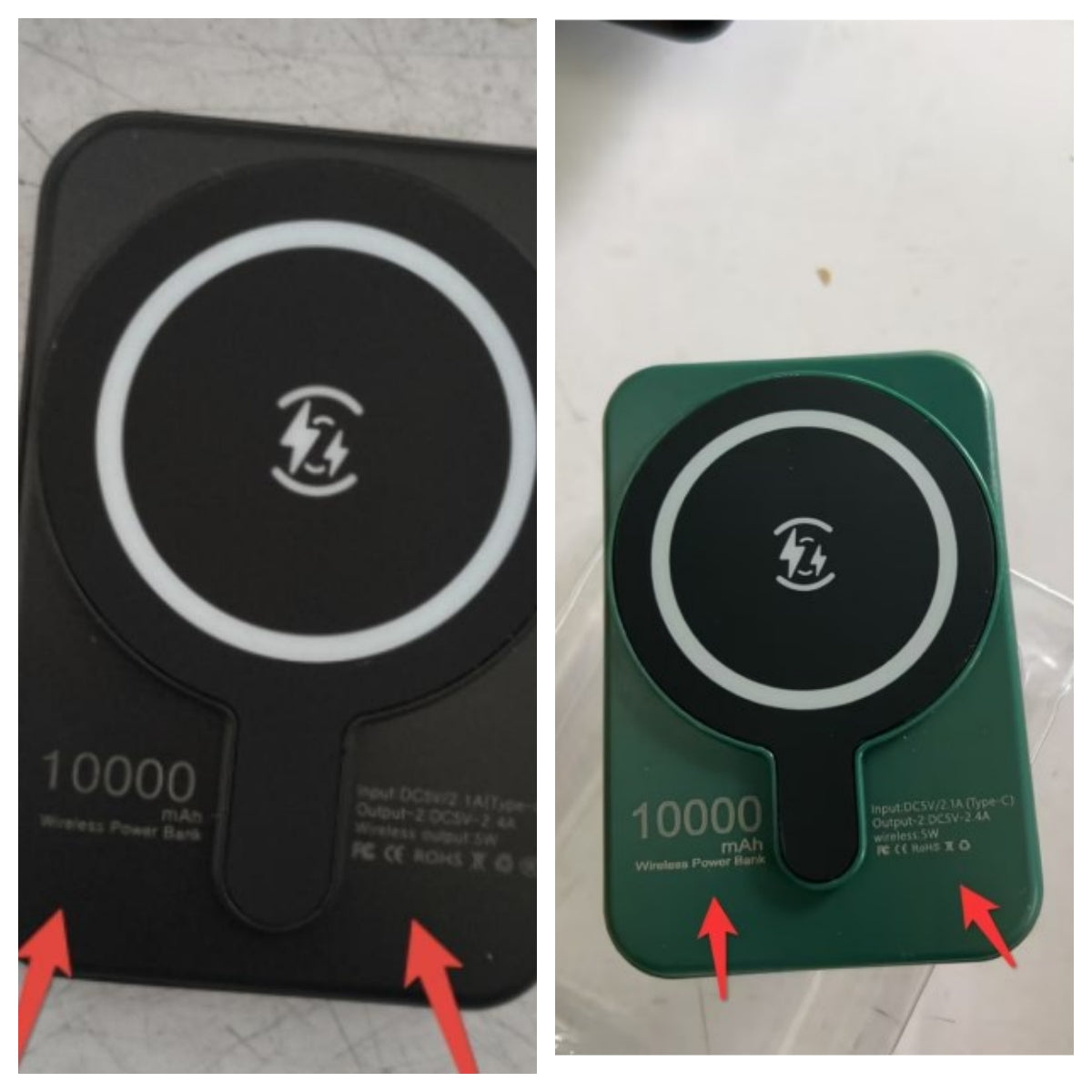 Magnetic Wireless Power Bank — Mini Portable Fast Charging 5000mAh &amp; 10000mAh